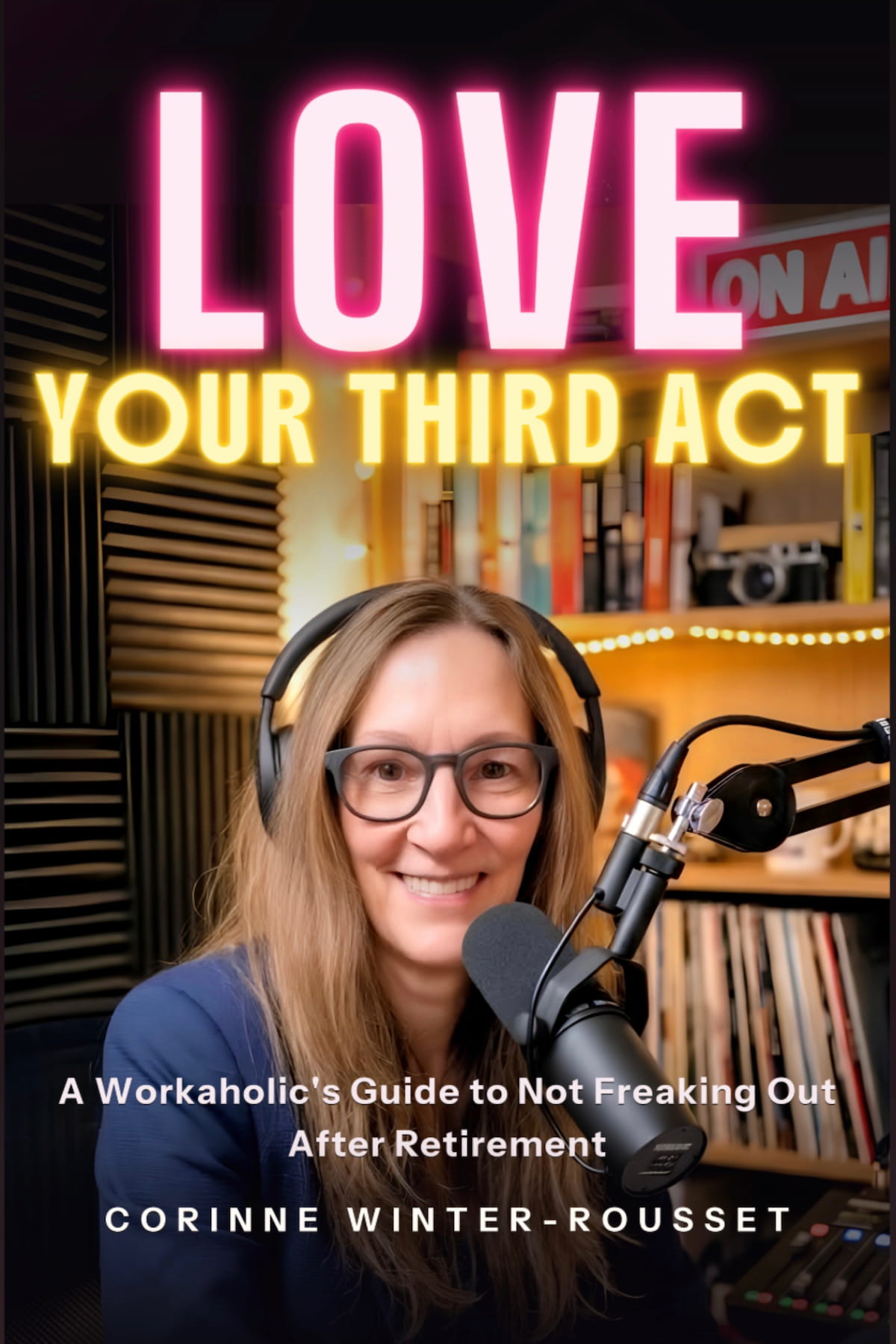 Cover of Love Your Third Act: A Workaholic's Guide to Not Freaking Out After Retirement by Corinne Winter-Rousset